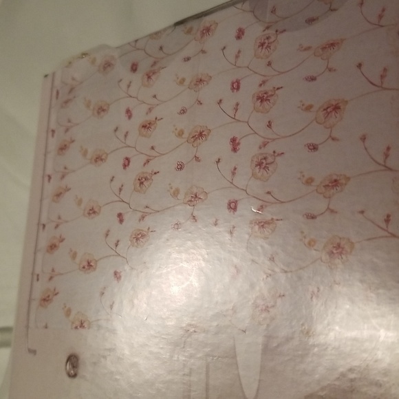 Sally Bath Collection Selena 13 PC Set; Shower Curtain  12 Metal Roller Hooks - Picture 5 of 8